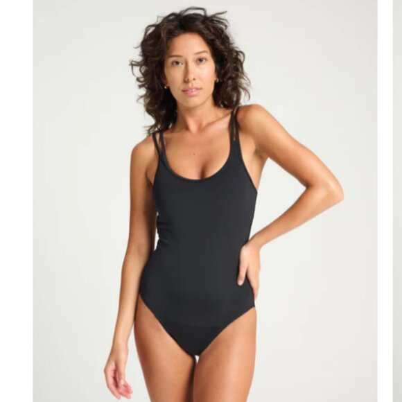 NEW! Modibodi Swimwear One Piece in BLACK (XS) - Picture 1 of 9